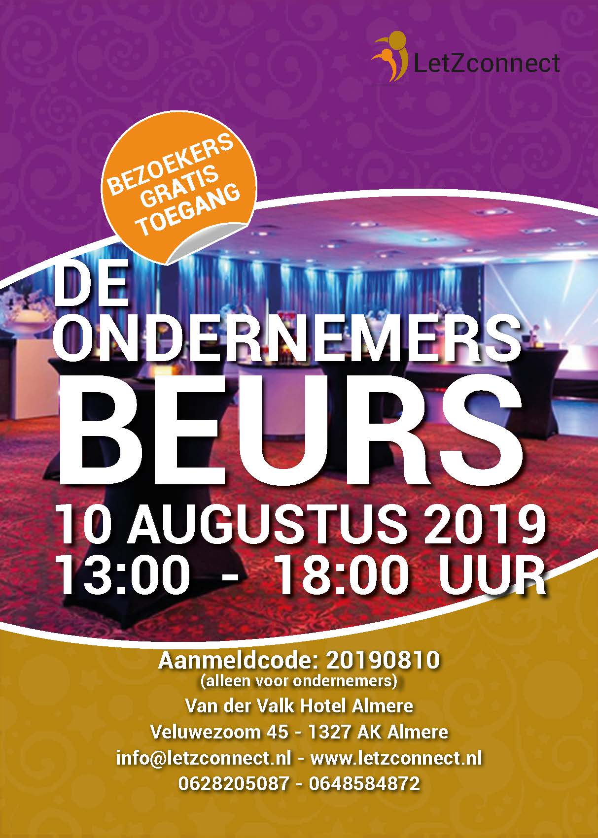 LetZconnect - Ondernemers Beurs 2019